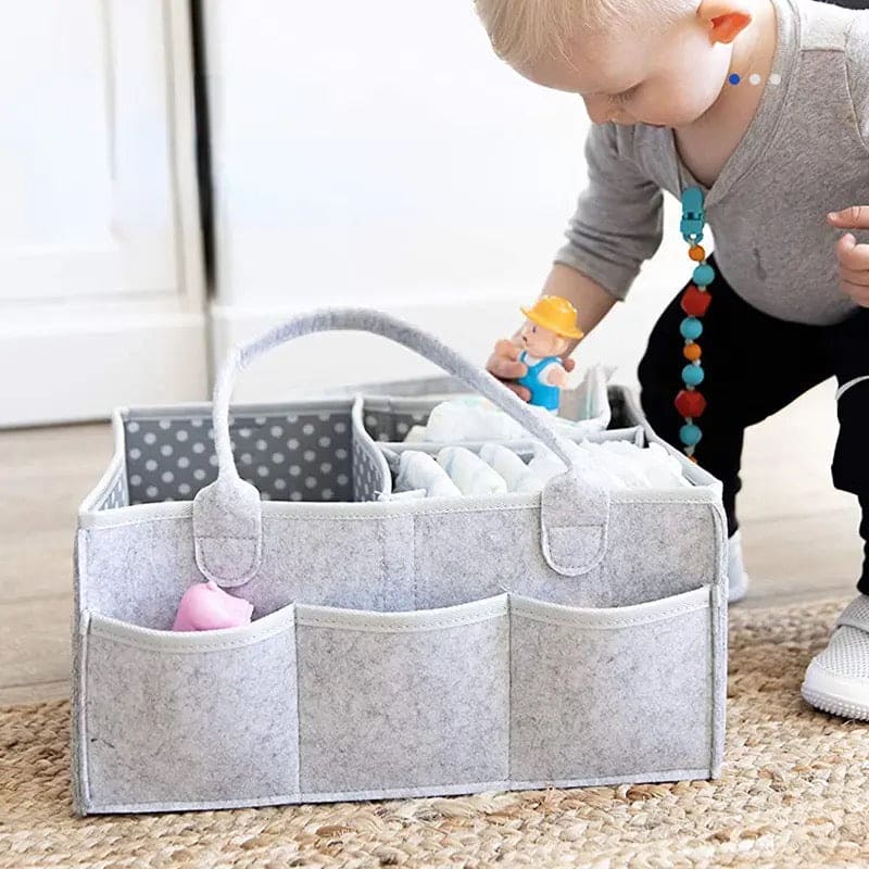 Baby Diaper Caddy Organizer, Newborn Caddy Nappy Bag, Maternity Nursery Organizer Storage Bin, Multifunctional Kids Hand Bag, Nursery Essentials Bag, Car Organizer For Diapers And Baby Wipes Baby Diaper Caddy Organizer, Newborn Caddy Nappy Bag, Maternity Nursery Organizer Storage Bin, Multifunctional Kids Hand Bag, Nursery Essentials Bag, Car Organizer For Diapers And Baby Wipes